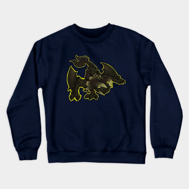 Black Diablos Crewneck Sweatshirt by Geistrums